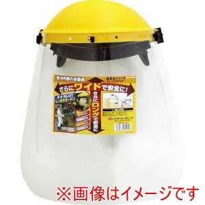 高芝ギムネ製作所 高芝ギムネ製作所 刈払機用ジャンボプロテクター透明NO.2726