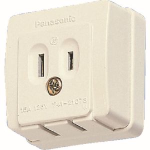 パナソニック panasonic パナソニック WK1013W L型2コ口コンセント