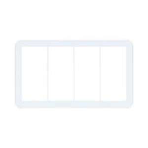 パナソニック Panasonic パナソニック WTC7104W ワイド21 プレート 4レン