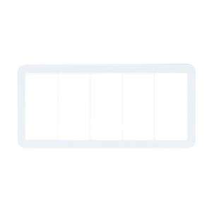 パナソニック Panasonic パナソニック WTC7105W ワイド21 プレート 5レン