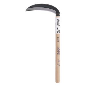 カネコ総業 昇龍の鋼 カネコ総業 140742 角度付荒草鎌 195mm 360mm柄