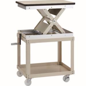 トラスコ TRUSCO トラスコ LH-700M ローハイシステム リフター スクリュー式 450X600 ワゴン仕様 TRUSCO メーカー直送 代引不可 北海道 沖縄 離島不可