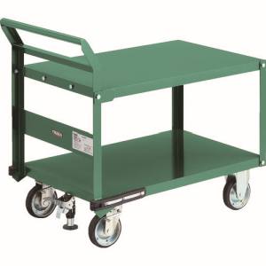トラスコ TRUSCO トラスコ PH-22RSS 鋼鉄製運搬車 900X600 片袖2段型 ハンドル側自在タイプ プレス車 LS付 TRUSCO メーカー直送 代引不可 北海道 沖縄 離島不可