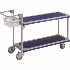 トラスコ TRUSCO トラスコ 404NHS ドンキーカート 2段式片袖タイプ 1190×440 ハンドS付 TRUSCO メーカー直送 代引不可 北海道 沖縄 離島不可