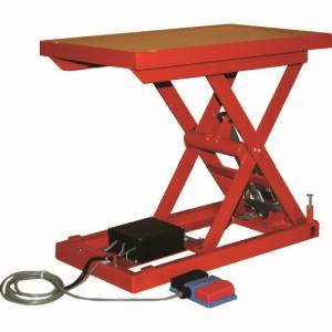 トラスコ TRUSCO トラスコ HDL-H1058R-D2 テーブルリフト100kg 電動Bねじ式 DC24Vバッテリー専用 520×850 メーカー直送 代引不可 北海道 沖縄 離島不可