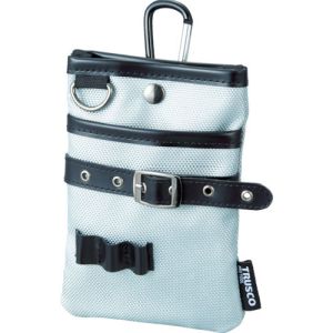 トラスコ TRUSCO トラスコ TCTC1509-SV コンパクトツールケース シザーポケット シルバー TRUSCO