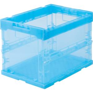 トラスコ TRUSCO トラスコ TR-S20B B スケルコン折りたたみコンテナ 20L 青 TRUSCO