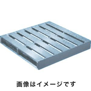 トラスコ中山 TRUSCO アルミパレット片面二方差型 1000×1000×140 TDBT-1010 メーカー直送 代引不可