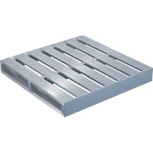 トラスコ中山 TRUSCO アルミパレット片面二方差型 1200×1200×140 TDBT-1212 メーカー直送 代引不可