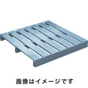 トラスコ中山 TRUSCO アルミパレット 単面二方差型 1000×1000×120 TSBT-1010 メーカー直送 代引不可