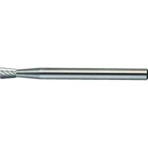 トラスコ TRUSCO トラスコ TB52A030S 超硬バー 逆テーパー型 Φ3(10°)×刃長4×軸3シングルカット TRUSCO