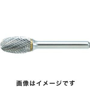 トラスコ TRUSCO トラスコ TB6C127S 超硬バー タマゴ型 Φ12.7×刃長22×軸6 シングルカット TRUSCO