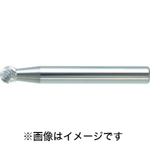 トラスコ TRUSCO トラスコ TB8C060S 超硬バー 球型 Φ6×刃長5.5×軸6 シングルカット TRUSCO