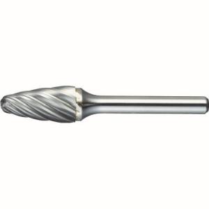 トラスコ TRUSCO トラスコ TA3C127 超硬バー 砲弾型 Φ12.7×刃長25×軸6 アルミカット TRUSCO
