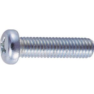 トラスコ TRUSCO トラスコ ナベ頭小ネジ ユニクロ 全ネジ M4×35 105本入 1PK B01-0435