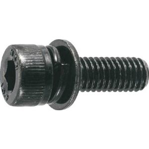 トラスコ TRUSCO トラスコ 六角穴付組込ボルト 三価黒I-3 サイズM5×25 7本入 1PK B877-0525