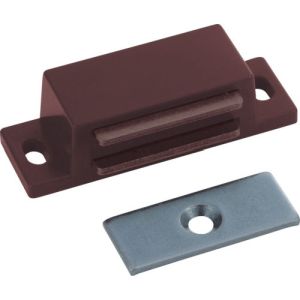 トラスコ TRUSCO トラスコ TSM-75P-W マグネットキャッチ 樹脂製 横型 TRUSCO