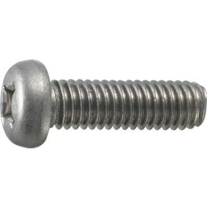 トラスコ TRUSCO トラスコ ナベ頭小ネジ チタン 全ネジ M3×16 15本入 1PK TB91-0316