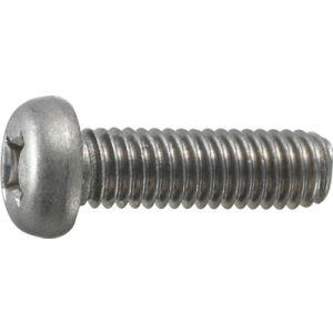 トラスコ TRUSCO トラスコ ナベ頭小ネジ チタン 全ネジ M4×10 14本入 1PK TB91-0410