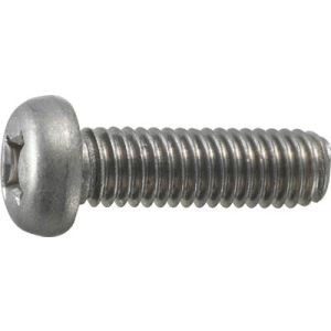 トラスコ TRUSCO トラスコ ナベ頭小ネジ チタン 全ネジ M6×35 3本入 1PK TB91-0635