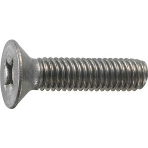 トラスコ TRUSCO トラスコ 皿頭小ネジ チタン 全ネジ M5×10 8本入 1PK TB92-0510