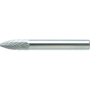 トラスコ TRUSCO トラスコ TB4C060 超硬バー トンガリ型 Φ6×刃長16×軸6 ダブルカット TRUSCO