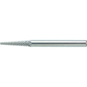トラスコ TRUSCO トラスコ TB7A030 超硬バー テーパー Φ3(8°)×刃長12.7×軸3 ダブルカット TRUSCO