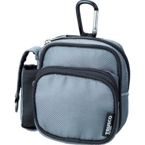 トラスコ TRUSCO トラスコ TCTC1802-GY コンパクトツールケース ツーワイドポケット グレー TRUSCO