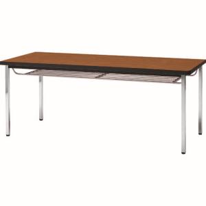 トラスコ TRUSCO トラスコ TDST1575-T 会議用テーブル 1500X750XH700 下棚付 丸脚 チーク TRUSCO メーカー直送 代引不可 北海道 沖縄 離島不可