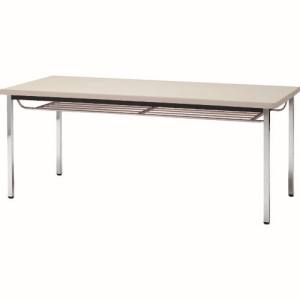 トラスコ TRUSCO トラスコ TDST1590-NG 会議用テーブル 1500X900XH700 下棚付 丸脚 ニューグレー TRUSCO メーカー直送 代引不可 北海道 沖縄 離島不可