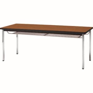 トラスコ TRUSCO トラスコ TDST1860-T 会議用テーブル 1800X600XH700 下棚付 丸脚 チーク TRUSCO メーカー直送 代引不可 北海道 沖縄 離島不可
