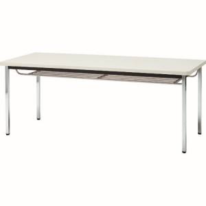 トラスコ TRUSCO トラスコ TDST1875-W 会議用テーブル 1800X750XH700 下棚付 丸脚 ホワイト TRUSCO メーカー直送 代引不可 北海道 沖縄 離島不可