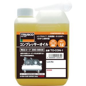 トラスコ TRUSCO トラスコ TO-CO-N1 コンプレッサーオイル1L TRUSCO