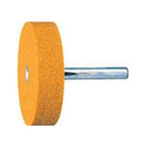 トラスコ TRUSCO トラスコ MO-781P 軸付砥石WA 平型 Φ32×幅10×軸6 60 5本入 1PK TRUSCO