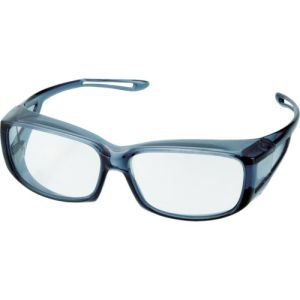 トラスコ TRUSCO トラスコ TSG-801BK 二眼型セーフティグラス クリアレンズ ブラックフレーム TRUSCO