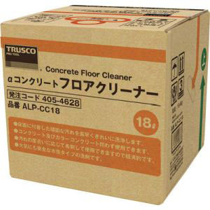 トラスコ中山 TRUSCO αコンクリートフロアクリーナー 18L ALP-CC18