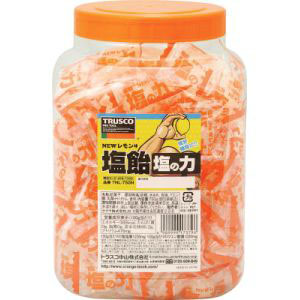 トラスコ TRUSCO トラスコ TNL-750N 塩飴 塩の力 750g レモン味 ボトルタイプ TRUSCO