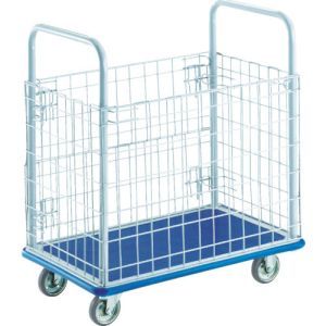 トラスコ TRUSCO トラスコ 107N ドンキーカート 金網付740×480N TRUSCO メーカー直送 代引不可 沖縄離島不可