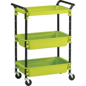 トラスコ TRUSCO トラスコ TWR-2-GR ツールワゴンロイヤル 654×361×887 深2浅1 黄緑 TRUSCO メーカー直送 代引不可 北海道沖縄離島不可