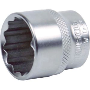 トラスコ TRUSCO トラスコ TS3-12W ソケット 12角 差込角9.5 対辺12mm TRUSCO