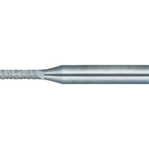 トラスコ TRUSCO トラスコ TB1A015L75 超硬バー 円筒型 Φ1.5×刃長6×軸3 ロング ダブルカット TRUSCO