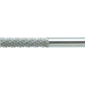 トラスコ TRUSCO トラスコ TB1A030L75 超硬バー 円筒型 Φ3×刃長11×軸3 ロング ダブルカット TRUSCO
