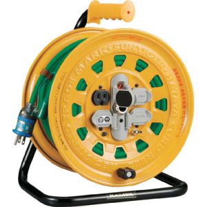 トラスコ TRUSCO トラスコ プロソフトケーブルコードリール 30m 漏電防止付き BG-301KXT メーカー直送 代引不可 北海道沖縄離島不可