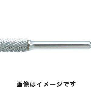 トラスコ TRUSCO トラスコ TB1C095SE 超硬バー 円筒型エンド刃 Φ9.5×刃長19×軸6 シングルカット TRUSCO
