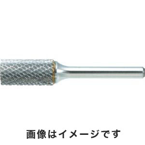 トラスコ TRUSCO トラスコ TB1C110E 超硬バー 円筒型エンド刃 Φ11×刃長25×軸6 ダブルカット TRUSCO