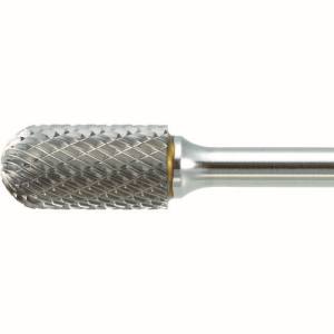 トラスコ TRUSCO トラスコ TB2C127L150 超硬バー 先丸円筒型 Φ12.7×刃長25×軸6 ロング ダブル TRUSCO