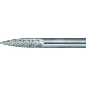 トラスコ TRUSCO トラスコ TB4A032L75 超硬バー トンガリ型 Φ3×刃長12.7×軸3 ロング ダブル TRUSCO