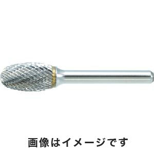 トラスコ TRUSCO トラスコ TB6C190S 超硬バー タマゴ型 Φ19×刃長25×軸6 シングルカット TRUSCO