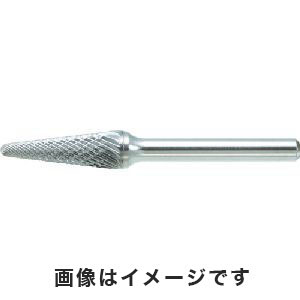 トラスコ TRUSCO トラスコ TB7C160 超硬バー テーパー先丸型 Φ16×刃長30×軸6 ダブルカット TRUSCO