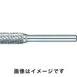 トラスコ TRUSCO トラスコ TH1C127E 超硬バー 円筒型エンド刃 Φ12.7×刃長25×軸6 コースカット TRUSCO